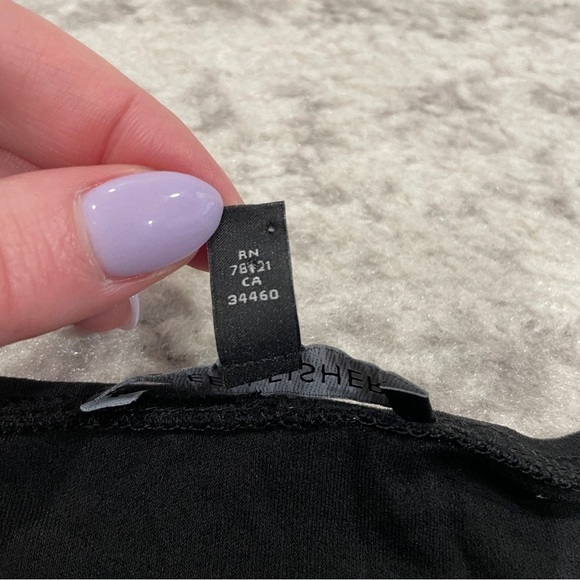 Eileen Fisher Black Sequin 100% Silk Dress - Picture 6 of 11